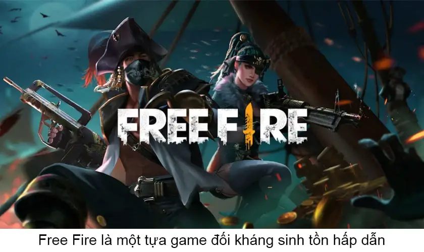 Đồ họa chân thực và bắt mắt trong game free fire